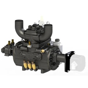 Pompa próżniowa z napędem bezpośrednim, lewoobrotowa, 18620 l/min z automatycznym smarowaniem i balastem B.P.