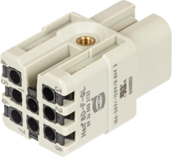Wkład gniazga 8P. HAN-8D 09360082732