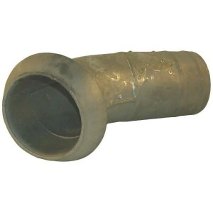 Kolano 45° KKV z króćcem na wąż Perrot, 4"