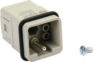 Złącze 7P + A, 10 A Harting 09120073001
