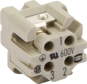 Złącze Harting 4P, żeńskie 09200032711