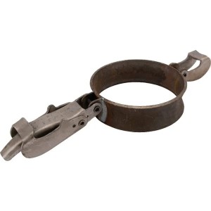 Zestaw zacisków Bauer 8", czarnych