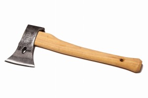 Siekiera Uniwersalna/Ciesielska 800G Z Pokostowanym Trzonkiem Z Hikory (USA)