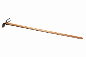 Motyczka Ogrodowa 2-Stronna 'Serce" Z Lakier. Styl. Jesionowym 135cm