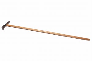 Motyczka Ogrodowa 2-Stronna , Kuta, Lakier. Z 130cm Styl. Jesionowym