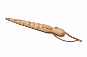 Drewniany Pikownik Do Sadzenia, Ze Stalowym Ostrzem