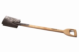 Szpadel Ogrodniczy (285X180X2,3 mm) Ze Styl.Jesion. D (920X41 mm)