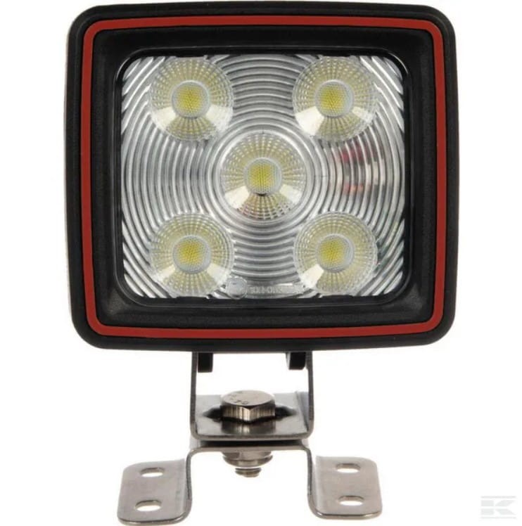 Lampa robocza LED, kwadratowa 67W 5600lm 10/30V z wtyczką Deutsch światło szerokokątne 20 LED