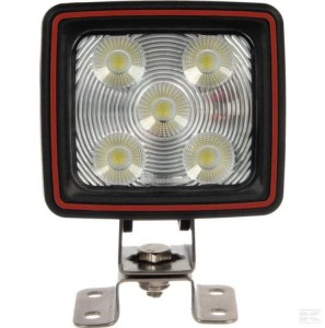 Lampa robocza LED, kwadratowa 67W 5600lm 10/30V z wtyczką Deutsch światło szerokokątne 20 LED