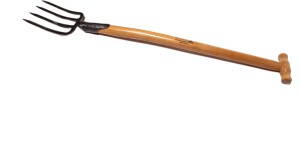 Damskie Widły Ogrodowe (Zęby Bagnetowe)250X170 mm, Lakierowane Styliskot (80 cm)Na Tulei