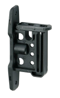 Izolator przybijany, do taśmy 40 mm Easy Tape, czarny, Kerbl