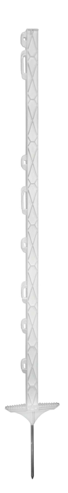 Palik ogrodzeniowy z polipropylenu TITAN, 110 cm, biały, podw. stopka, Kerbl