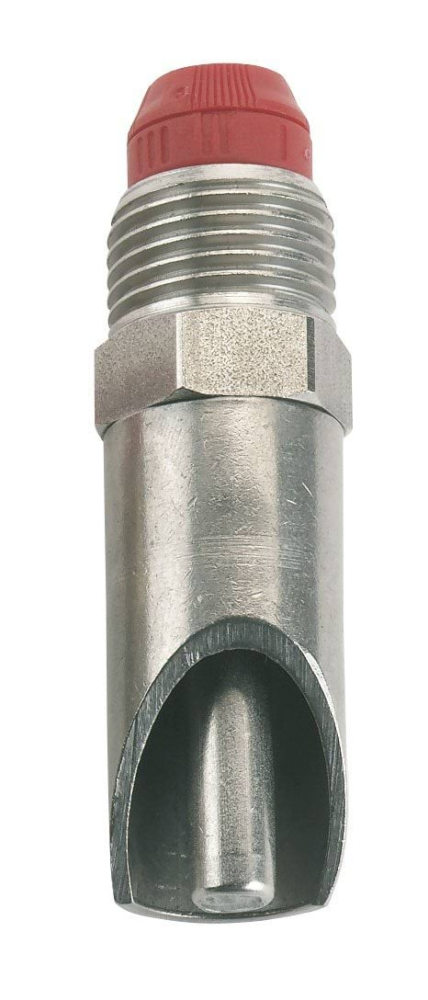 Poidło smoczkowe dla tuczników, stal, cienki trzpień, 1/2" - 1/2", 72 mm, Kerbl