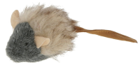 Zabawka dla kota, piszcząca myszka z pluszu, 15 cm, Kerbl
