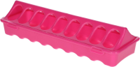 Karmidło dla kur 30 cm x 9,5 cm, różowe, Kerbl