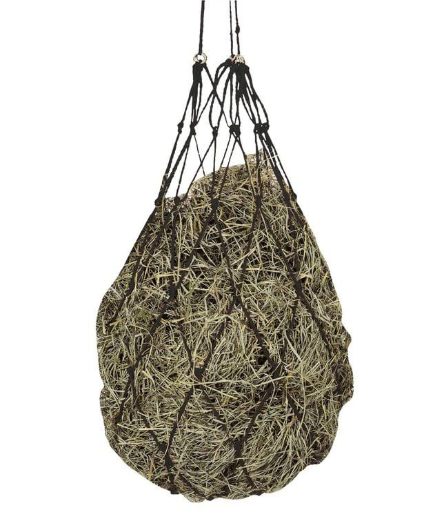 Siatka na siano dla konia, czarny, oczko 10 cm, Kerbl