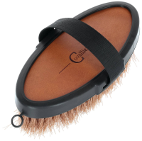 Szczotka do pielęgnacji Deluxe, brązowy/czarny, 18,5 cm, Covalliero