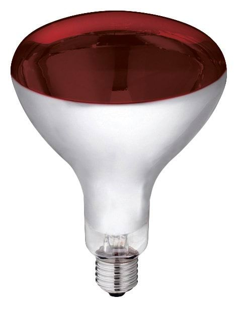 Promiennik podczerwieni, żarówka 250 W, czerwona, szkło hartowane, Kerbl