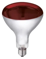 Promiennik podczerwieni, żarówka 250 W, czerwona, szkło hartowane, Kerbl