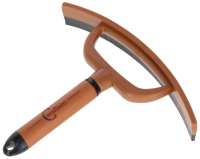 Ściągaczka do potu Deluxe, brązowy/czarny, 19 cm, Covalliero