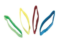 Opaska identyfikacyjna zapinana na rzep, 36 cm, tekstylna, 10 szt., różne kolory, Kerbl