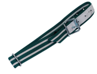 Obroża dla cieląt Classic, 100 x 4 cm, biały/zielony, Kerbl
