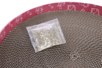 Drapak dla kota Circle, tekturowy, 5,5 cm, średnica 34 cm, różowy, Kerbl