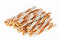 Przysmak dla psa, kanapka z kurczakiem i dorszem, skręcona, 500 g, Can Agri