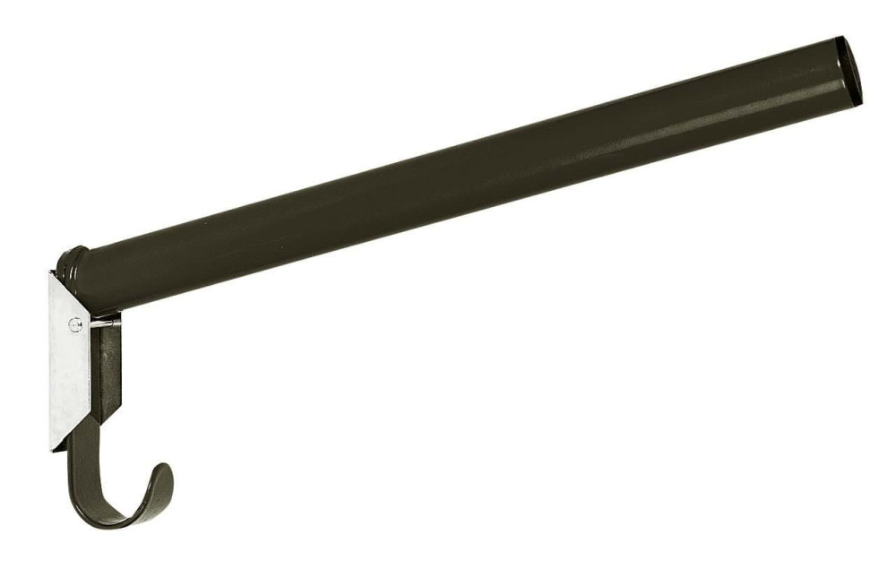 Wieszak na siodło, składany, 44 cm, czarny, Kerbl