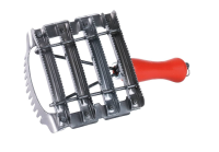 Zgrzebło metalowe dla bydła, z grzebieniem, 12 x 12,5 cm, Kerbl