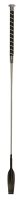 Bat skokowy, z kryształkami, srebrny, 65 cm, Covalliero