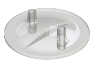 Pokrywa bańki udojowej, tworzywo, 2 otwory, 16-20 mm, Kerbl