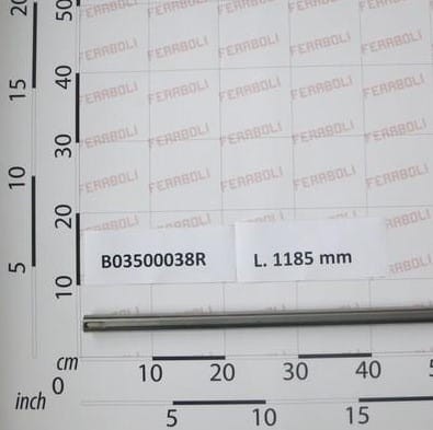 Wałek podajnika GASPARDO B03500038R | poltechparts.pl