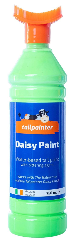 Farba wykrywająca ruje Daisy z pędzlem, zielona, 750 ml, Kerbl