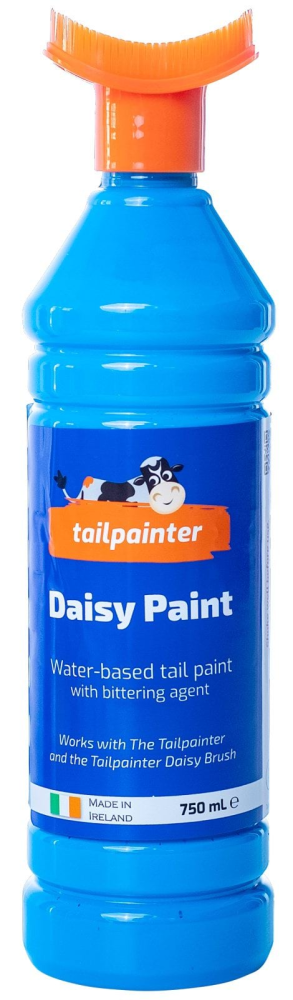 Farba wykrywająca ruje Daisy z pędzlem, niebieska, 750 ml, Kerbl