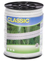 Taśma ogrodzeniowa CLASSIC, 200 m x 20 mm… | poltechparts.pl