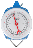 Waga zegarowa do paszy, max 25 kg, niebie… | poltechparts.pl