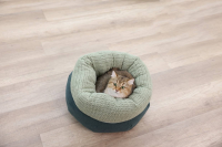 Łóżko Snuggle Anne, zielone, Ø 40 cm, wys… | poltechparts.pl