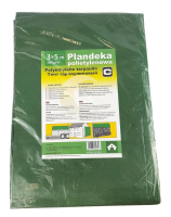 Plandeka 4x6 m, 180 g, zielona, PE, Can A… | poltechparts.pl