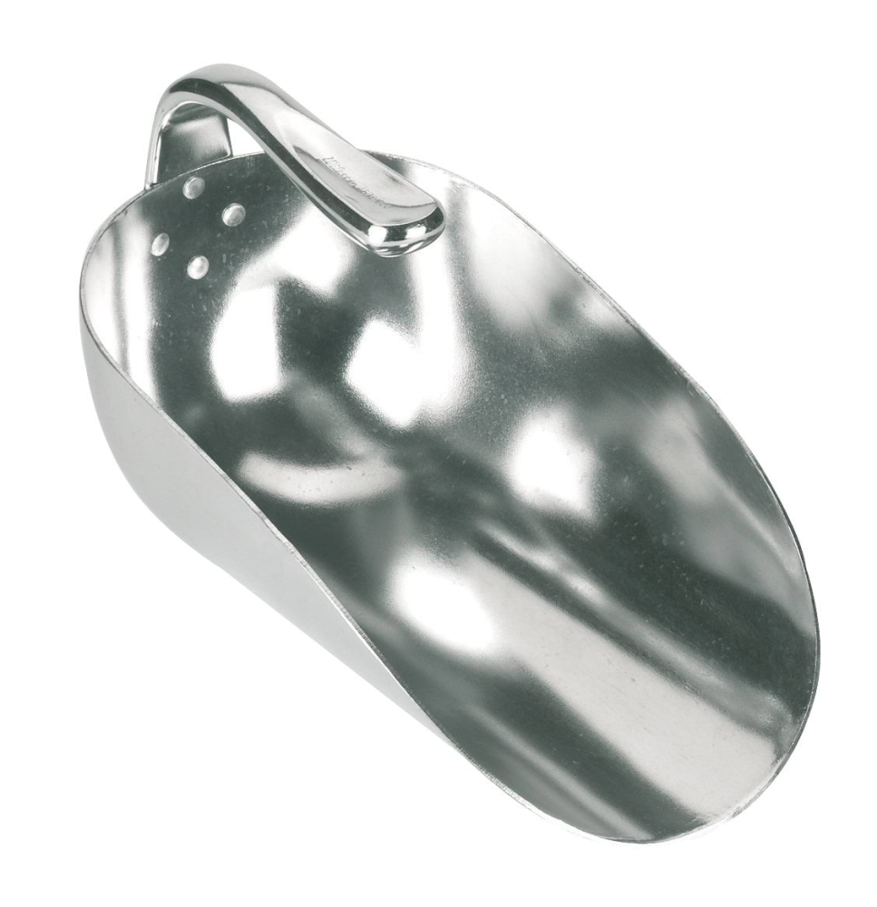 Łopatka do paszy z odwróconym uchwytem, aluminium, 1250 g, Kerbl