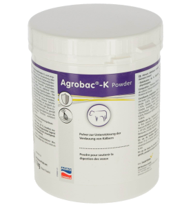 Preparat ograniczający biegunkę u cieląt, zapobiega odwodnieniu,  Agrobac-K®, 1 kg, Agrochemica