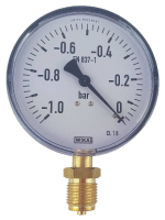 Wakuometr WIKA, Ø 100 mm (duży), gwint ½" | poltechparts.pl