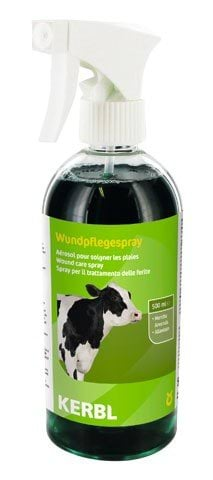 Spray do pielęgnacji ran z alantoiną i olejem miętowym Wound, 500 ml, Kerbl