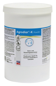 Preparat ograniczający biegunkę u cieląt, osłania przewód pokarmowy, Agrodiar-K®, 1 kg, Agrochemica