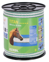 Taśma ogrodzeniowa TITAN, 200m x 20mm, bi… | poltechparts.pl
