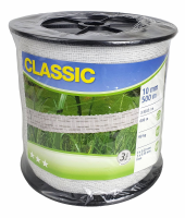 Taśma ogrodzeniowa CLASSIC, 500 m x 10 mm… | poltechparts.pl