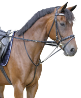 Wodze Thiedermann, czarny, roz. Pony, Cov… | poltechparts.pl