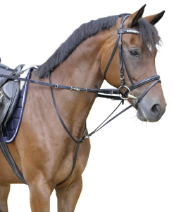 Wodze Thiedermann, czarny, roz. Pony, Covalliero