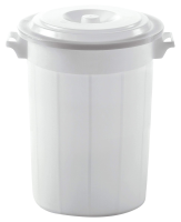 Beczka na paszę, biały, 70 l, Kerbl | poltechparts.pl
