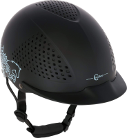 Kask jeździecki Beauty 2.0, czarny, 52-54… | poltechparts.pl